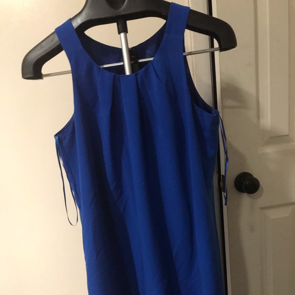 Cute Oleg Cassini Blue Dress